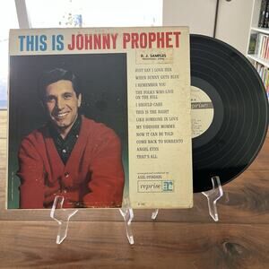 This Is Johnny Prophet Vinyl LP 1961 Reprise R-6081 Promo